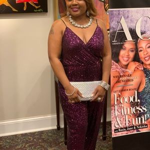 Express sequin jumpsuit